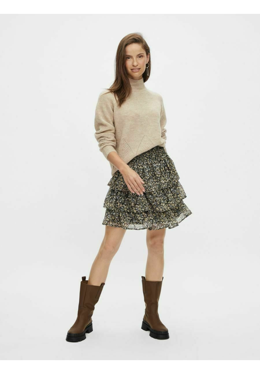 YAS YASNINA - Jersey de punto - crystal gray/beige - Zalando.es