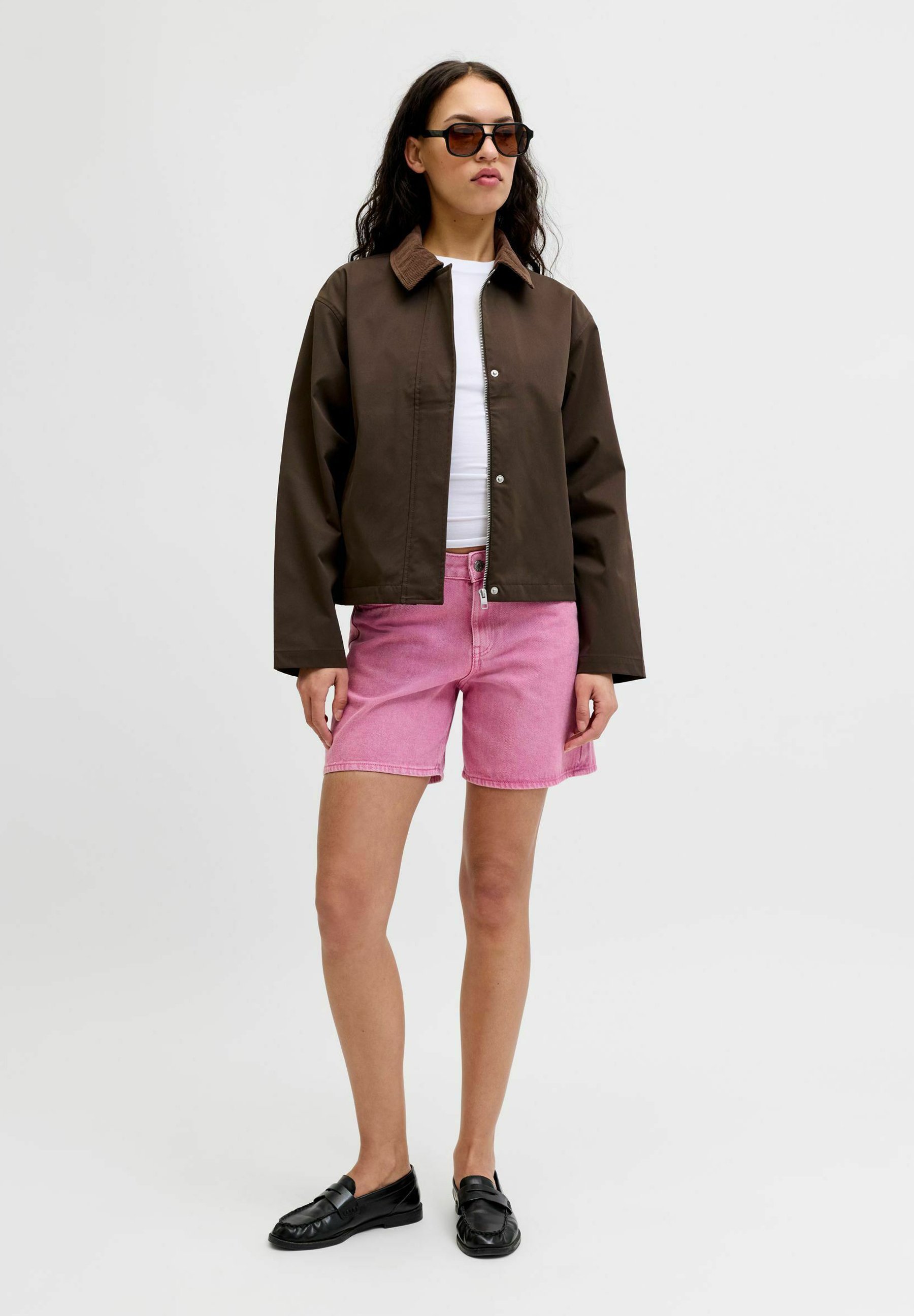 JJXX Denim JXSEVILLE Denim - Jeansshort - Pink/donkerroze - Zalando.nl