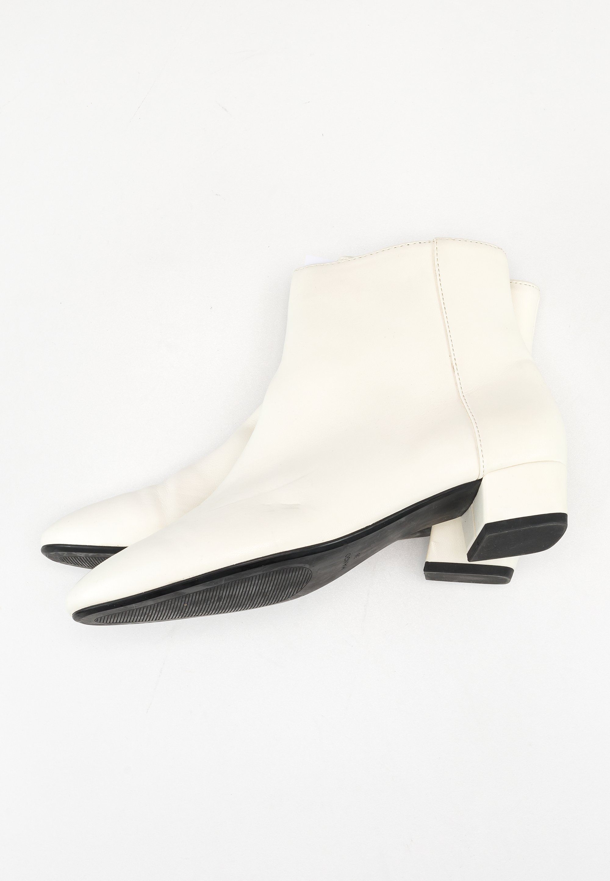 Botines Bajos Botas Blancas Mujer Zalando Mango Botas Zalando