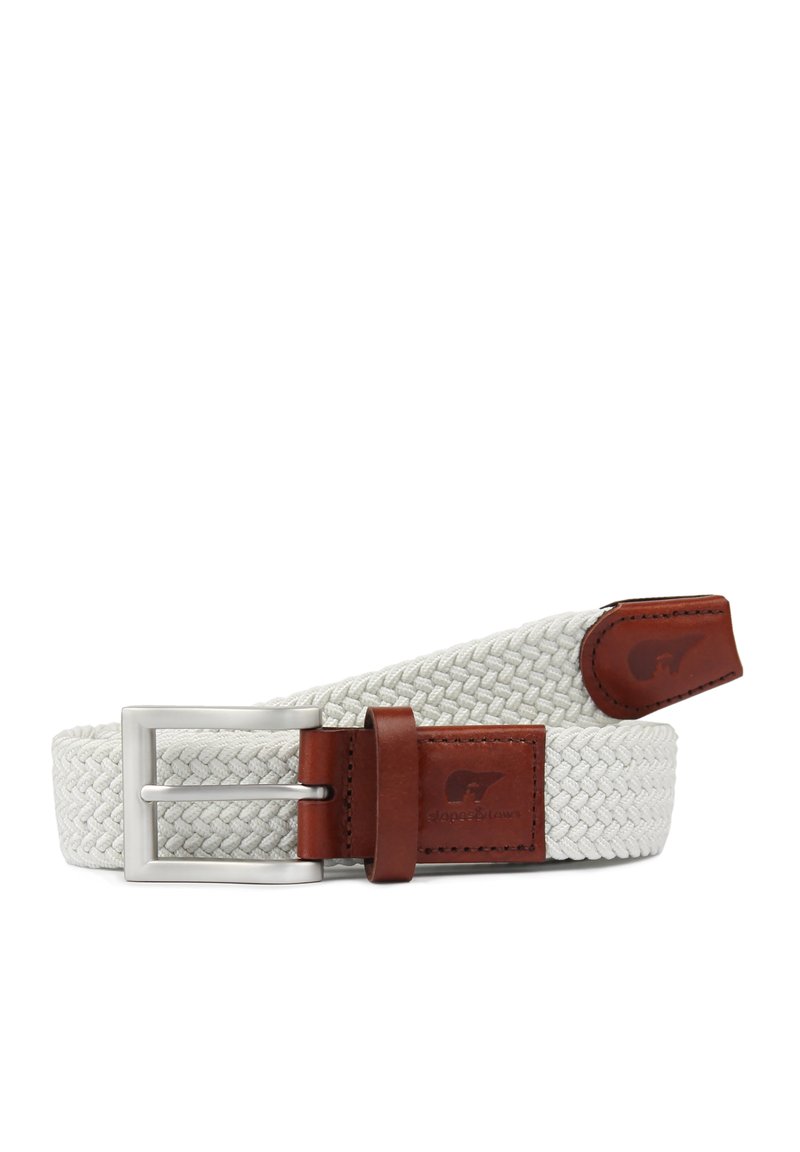 Slopes&Town Cintura intrecciata - white