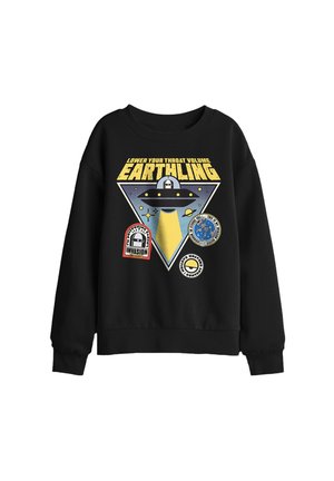 Universal Studios, MINIONS AND MONSTERS DORT EARTHLING BADGES - Sweatshirt - black