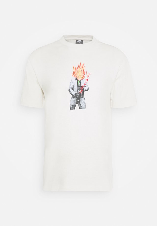 UNISEX SWEET 90S LOOSE TEE - T-shirt print - jazz/ecru