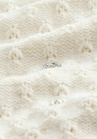 Next EMBELLISHED GEM SHORT SLEEVE - REGULAR FIT - Tricou cu imprimeu - white ecru