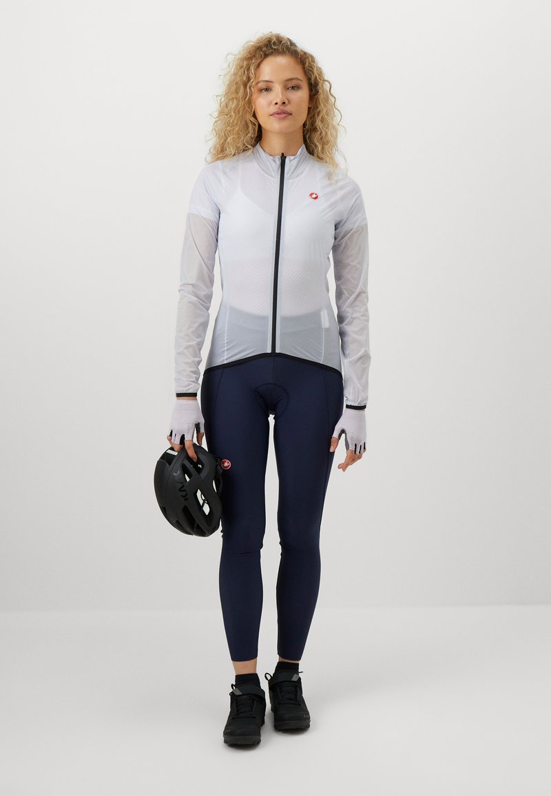 Castelli Veste manches longues cestelli aria shell vert pas cher