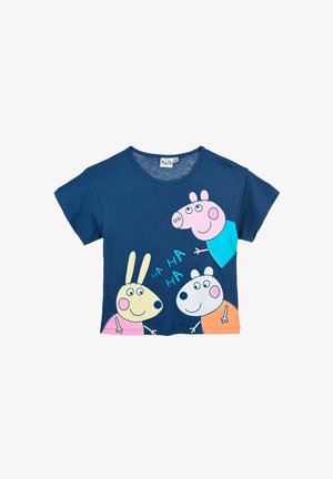 Peppa Pig PEPPA PIG KURZARM - T-Shirt print - blau