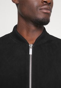 Selected Homme SLHARCHIVE - Giacca di pelle - black