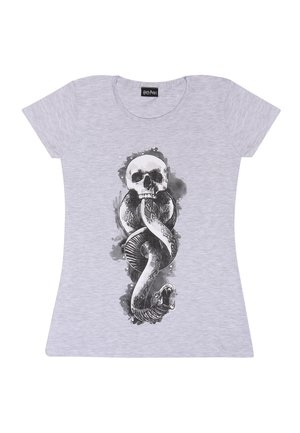 HARRY POTTER DARK ARTS SNAKE - T-shirt imprimé - heather grey