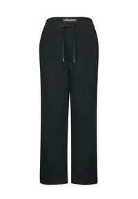 WIDE - Stoffhose - schwarz