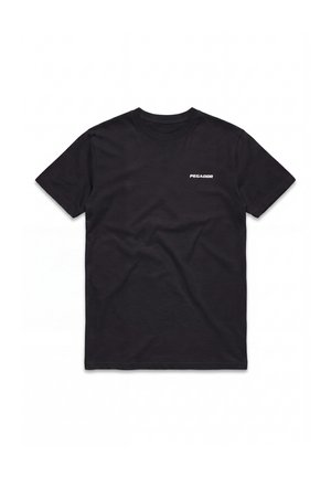 Pegador, LOGO TEE - T-shirt basic - washed black