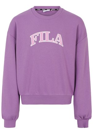 APPAREL LOLLAR CROPPED GRAPHIC CREW  - Felpa - lavender crystal