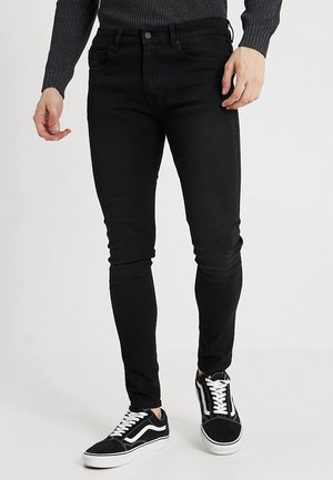 Jeggings - black denim