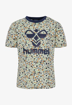 Hummel, MADS AOP SS - T-Shirt print - desert sage
