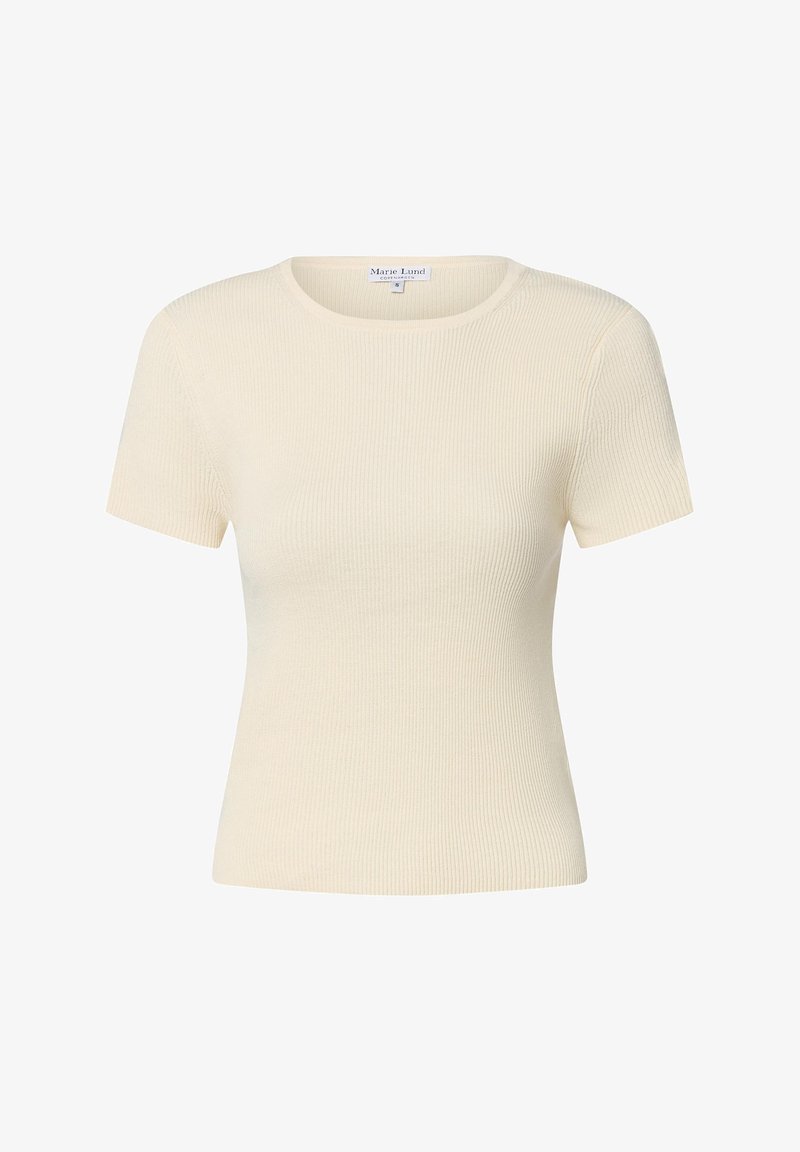 Marie Lund T-shirt basic - gelb