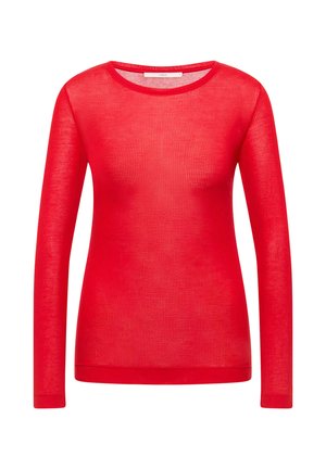 LANIUS, LANGARMSHIRT - Long sleeved top - red