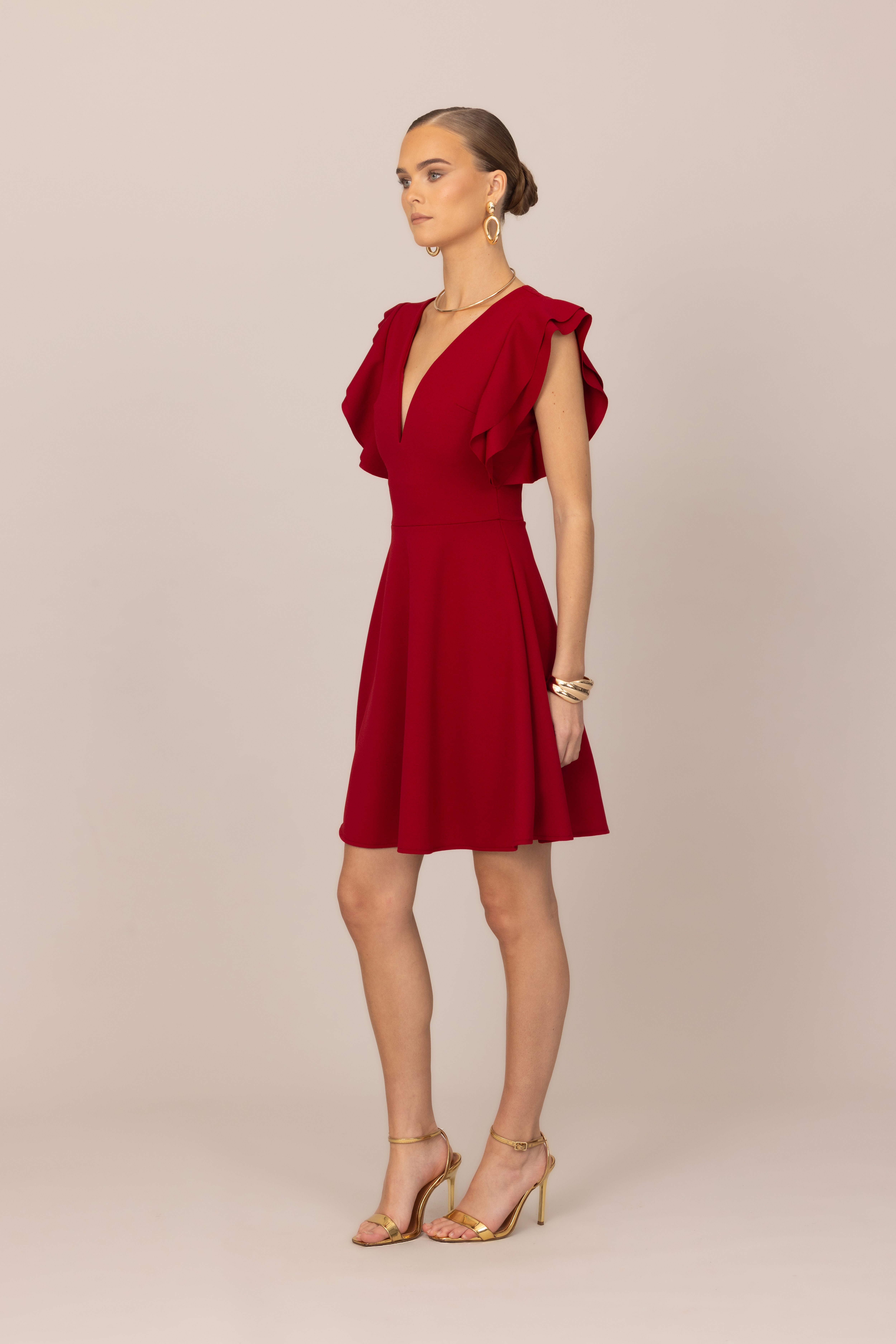 Culito From Spain Vestito Donna Slim Fit Manica Tre Quarti - Girocollo, Tessuto Morbido, Taglie Dalla XS