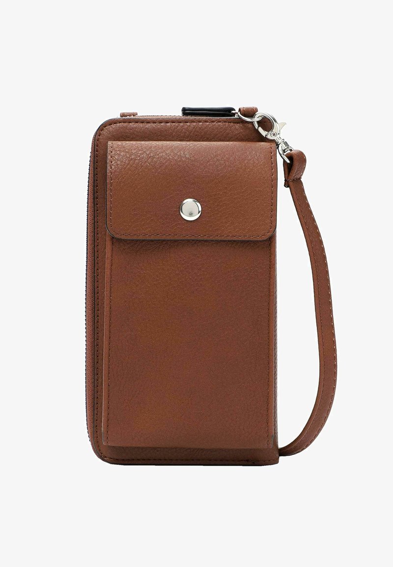 Emily & Noah EMMA - Phone pouch - cognac