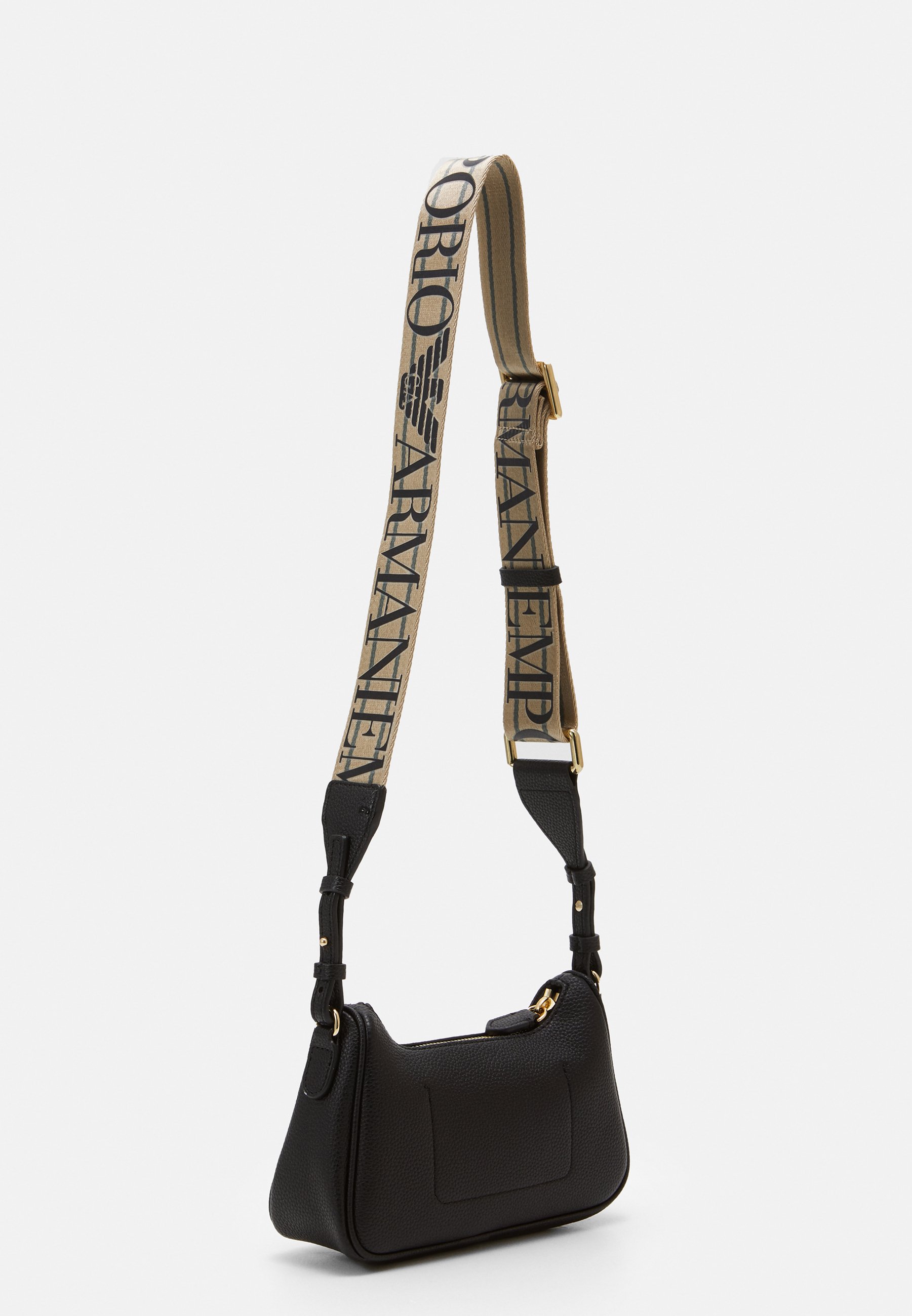 Emporio Armani ROUND CROSSBODY - Borsa a tracolla - black/nero - Zalando.it