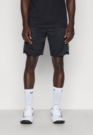 SHORT - Športne kratke hlače - black/amarillo
