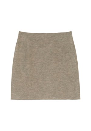 Marc O'Polo A-line skirt - shaded brown melange
