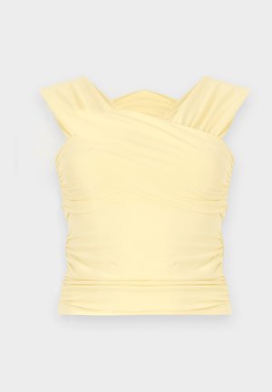 Abercrombie & Fitch, Top - mustard yellow