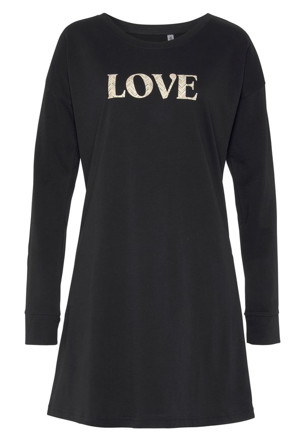 VIVANCE DREAMS BY LASCANA GRAPHIC NIGHTGOWN - Nightie3