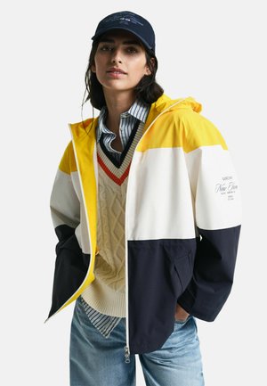 BLOCKED SAILING  - Outdoor jacket - daffodil yellow