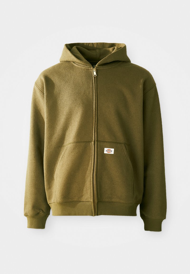 Dickies Sweater met rits olijfgroen