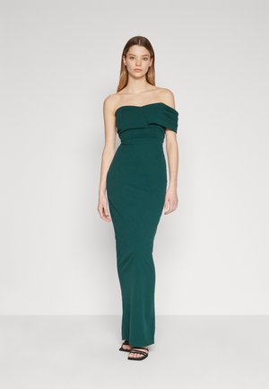 WAL G. ASPEN ONE SHOULDER MAXI - Svečana odjeća - forest green