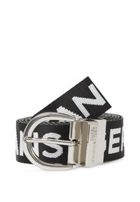 REVERSIBLE WEBBING - Öv - black/silver-coloured