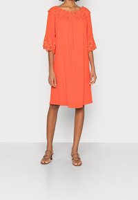 Cream Vapaa-ajan mekko - orange