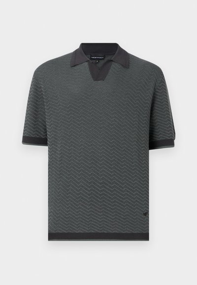 Emporio Armani Polo krekls - bristol black chevronne