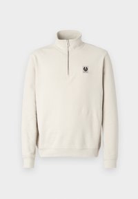 QUARTER ZIP  - Sweatshirt - stone beige