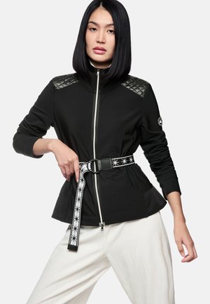Zip-up sweatshirt - black