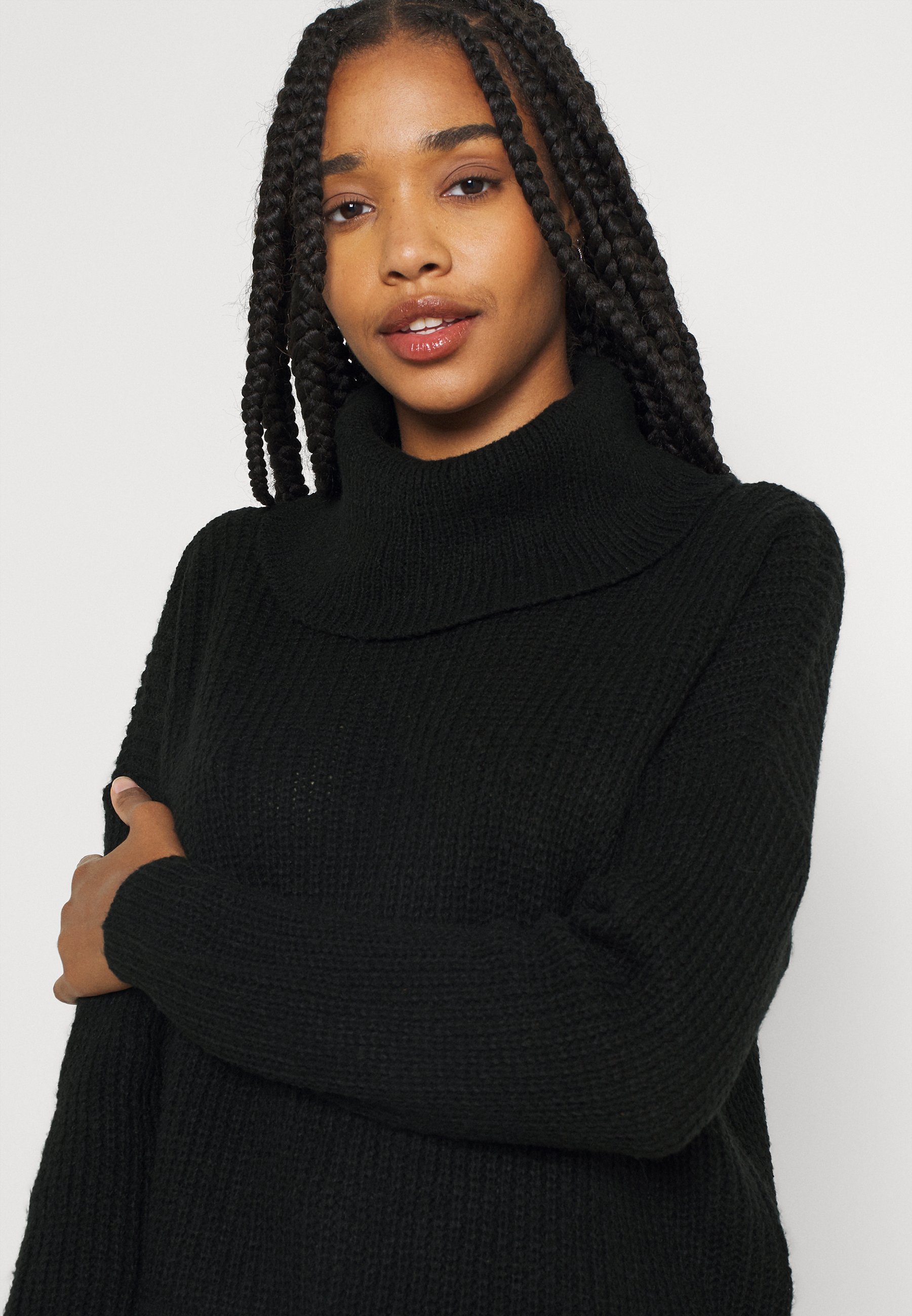 JDY JDYMEGAN COWL NECK STRING - Jumper 
