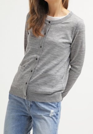 Vest - mottled light grey