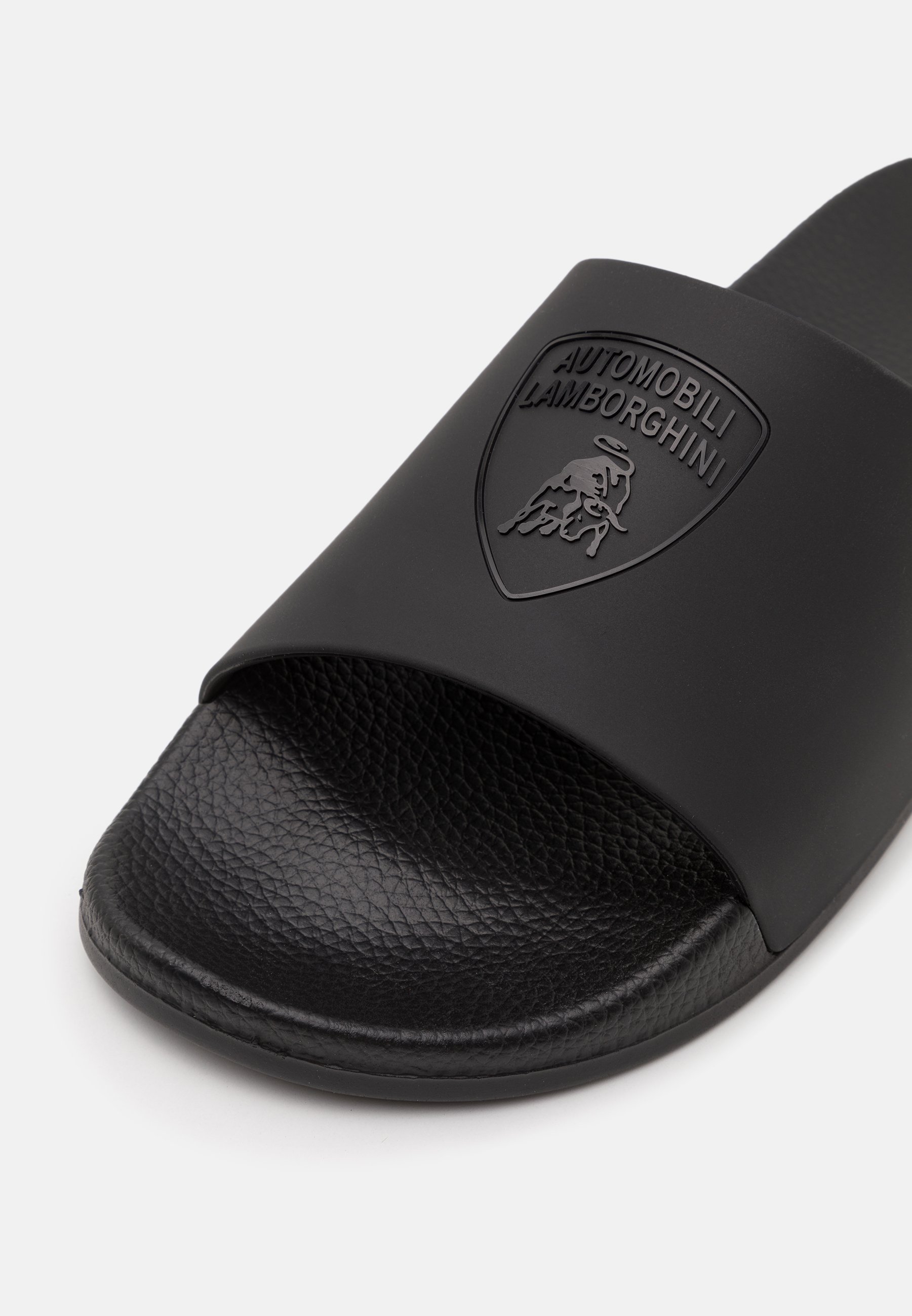 AUTOMOBILI LAMBORGHINI Sandalias planas - nero/negro - Zalando.es