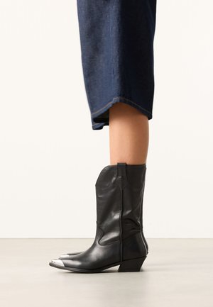 sacha, Bottes de cowboy / motard - black
