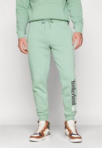 Timberland - BRUSHED BACK SWEATPANT - Pantalon de survêtement - granite green Image miniature 1