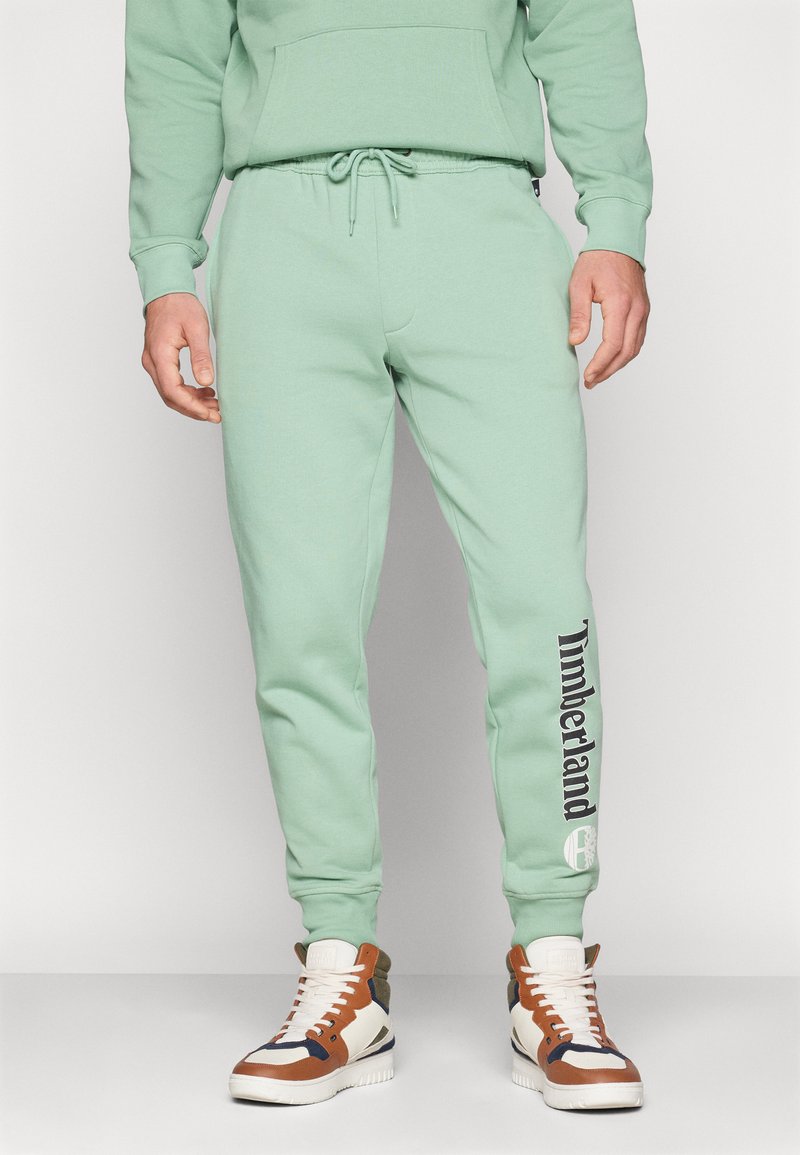 Timberland KENNEBEC RIVER BRUSHED BACK - Spodnji deli trenirk - granite green