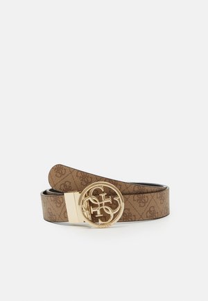 ZADIE LOGO PANT BELT - Cintura - latte/black