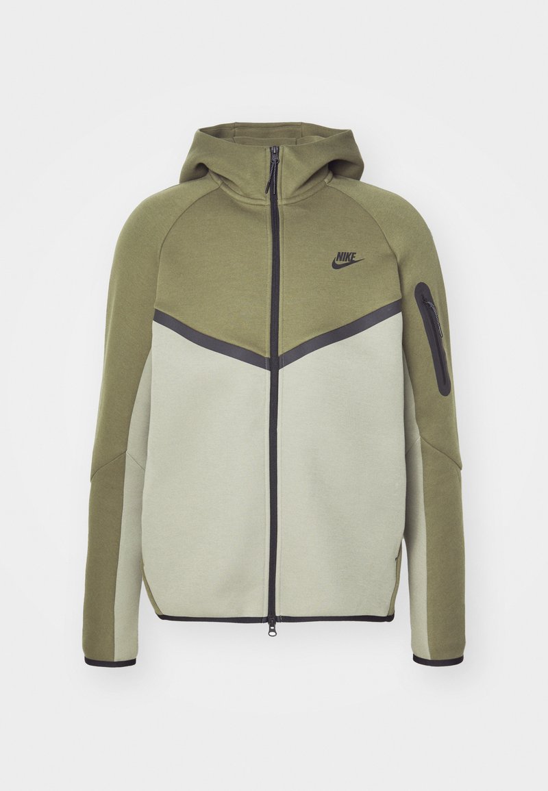 Nike Sportswear TECH FLEECE Felpa con zip medium olive/light