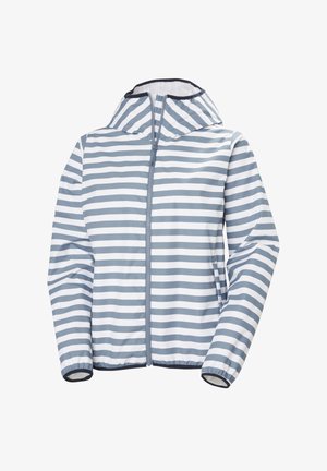 Helly Hansen, GRAPHIC RAIN - Regenjas - washed navy