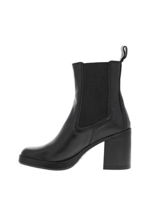 Bottines à plateau - noires