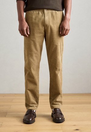 Pantalon classique - pale khaki