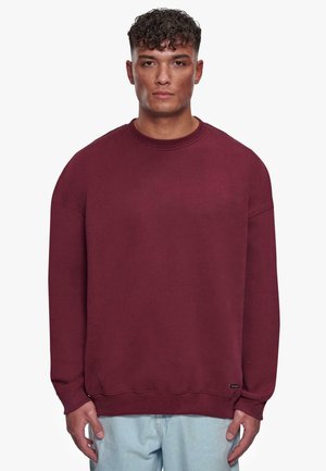 Bazix Republiq SUPER BLANK - Sweatshirt - burgundy