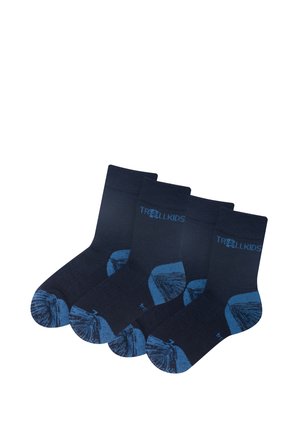 2PACK PREIKESTOLEN HIKING - Sports socks - navy blue