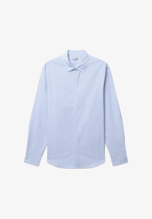 Terranova, STRETCH MICRORIGHE - Camicia - var azzurro