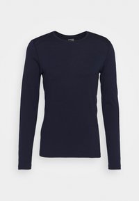 Icebreaker - 100% MERINO 200 LS CREWE UNDERSHIRT BLACK - Undertrøye - midnight navy Miniatyrbilde 1