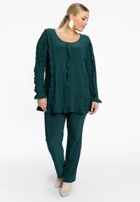 YOEK Blouse - dark green