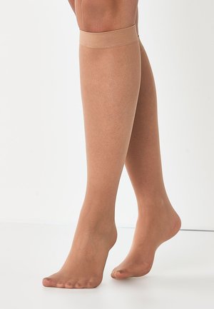 Next, FIVE PACK - Knæstrømper - nude